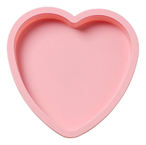 Molde De Corazón De Cocina Moldes Para 6 Pulgadas Rosa