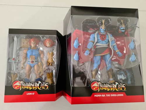Thundercats Ultimates Mumm Ra Y Lion-o, Super 7 (Usado)