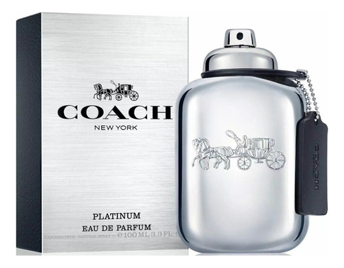 Fragancia Perfume Coach New York Platinum 3.4oz Original!!!!