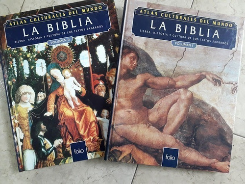 Atlas Culturales Del Mundo . La Biblia Vol 1 Y 2- 