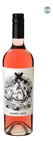 Cordero con Piel de Lobo vinho argentino malbec rosé 750ml