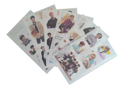 Set Stickers Stray Kids Kpop Boygroup