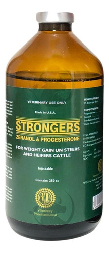 Strongers Gold Castração Bovina Esfria Boiada Engorda 250ml