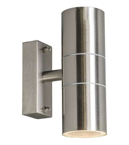 Aplique De Pared En Acero Inoxidable Ip65 Gu10*2