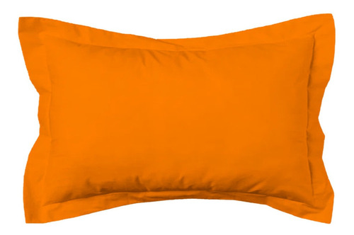 Funda Almohadon Almohada Deco 70x50 Naranja Hussman Oferta