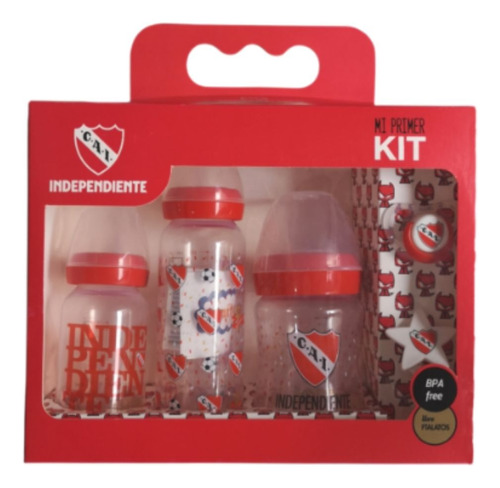 Kit Mamaderas Independiente Bebes Fútbol Envío Gratis 