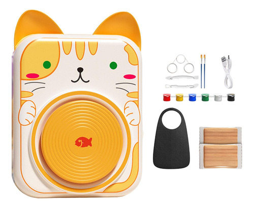Kit De Pintura De Modelado De Rueda De En Forma De Gato