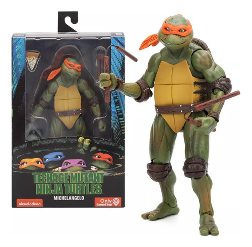 Teenage Mutant Ninja Turtles Michelangel Figura Modelo Jugue