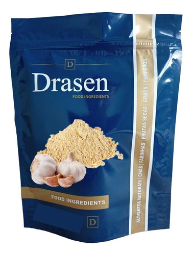 Alho Em Pó | 1kg | Sem Glúten - Drasen Food