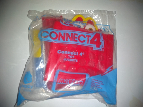 Mcdonald's Happy Meal Hasbro Gaming Conecta 4 Connect 4