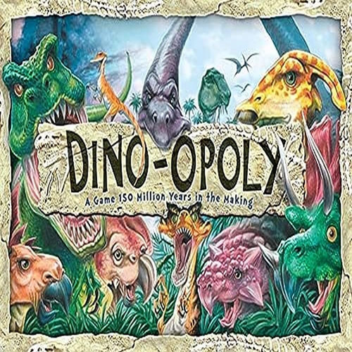 Juego De Mesa Dino-opoly Monopoly