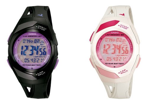 Reloj pulsera Casio STR-300, para mujer color