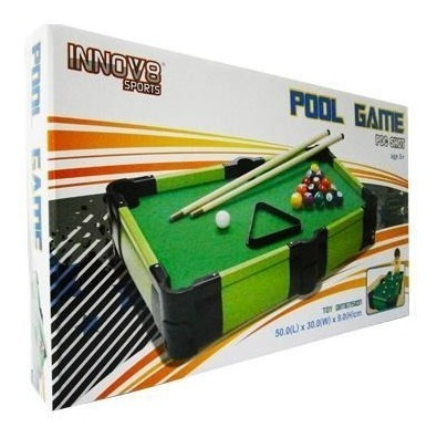 Imagen 2 de 4 de Juguetes Mesa De Pool De 20 Cms Innov8 Sports