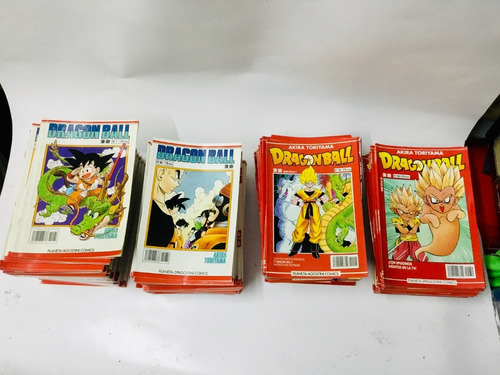 Lote Dragon Ball Serie Blanca Y Roja Completas!, No Envío!.