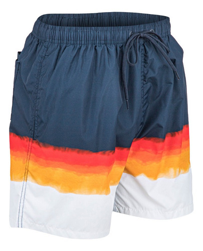 Short De Baño Hang Loose Tides Azul Solo Deportes