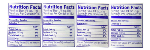 Sazonador Barbacoa Texas Combo 4 Sabores 156-198 Gramos