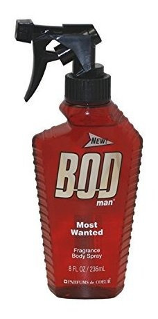 Bod Man Most Wanted By Parfums De Coeur Para Hombres 8 Oz