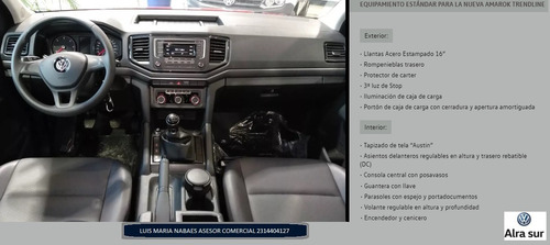 Volkwagen Amarok Trendline 140cv 4x2 (l)