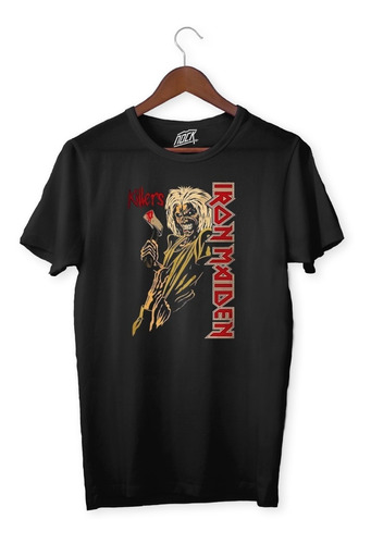 Remera Nock Tributo Iron Maiden Killers 100% Algodón