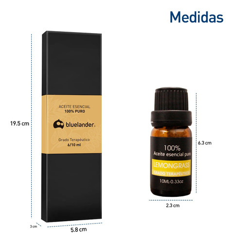 Kit De 12 Aceites Esenciales Para Difusor Aromaterapia 10 Ml