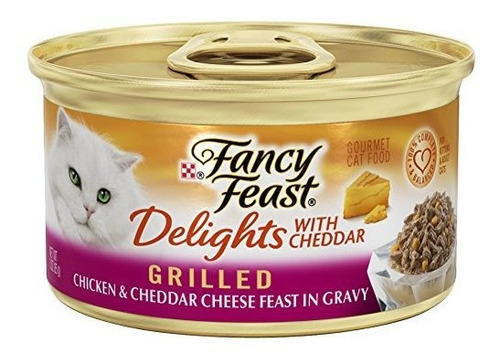 Purina Fancy Feast Pollo A La Parrilla Y Fiesta De Queso