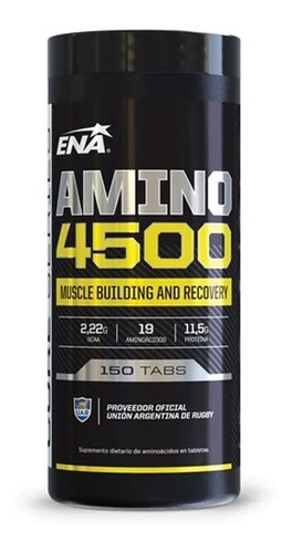 Amino 4500 Ena 150 Tabs Aminoácidos Esenciales Recuperacion