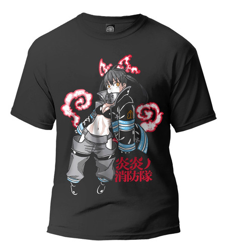 Playera Tamaki B Enen No Shouboutai Fire Force Shinra