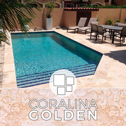 Baldosa De Coralina Golden 61x30.5 