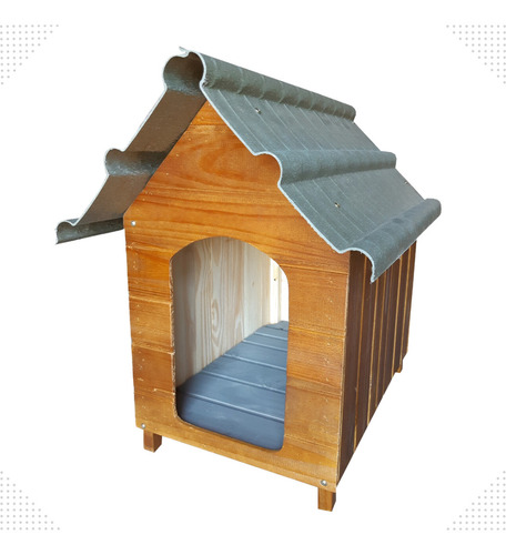 Casinha De Cachorro Telhado Ecológico Grande N4 Pet Premium