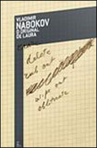 O Original De Laura, De Nabokov, Vladimir. Editora Alfaguara, Capa Mole, Edição 1ª Edição - 2009 Em Português