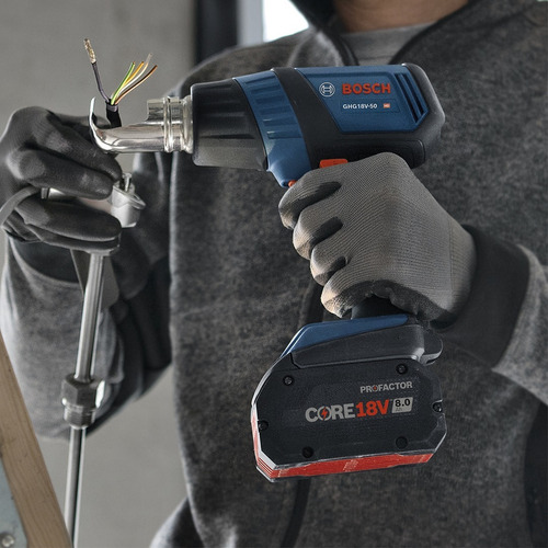 Soprador Térmico Bosch Ghg 18v-5 Sem Bateria E Carregador Nã Azul