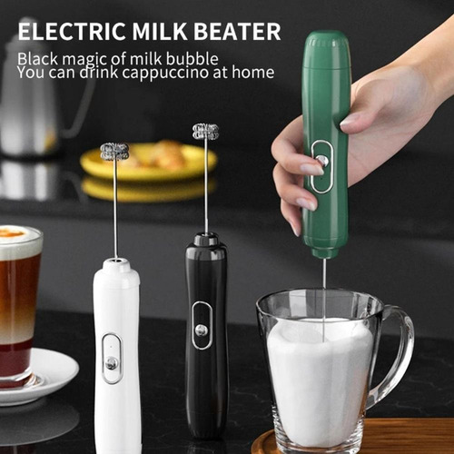Batidor Eléctrico De Huevos, Leche Y Café, Batidor De Café,