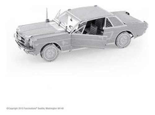 Fascinations Ford Mustang 1965 Rompecabezas 3d Metal Armable