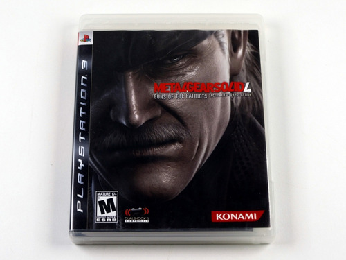 Metal Gear Solid 4 Original Playstation 3 Ps3