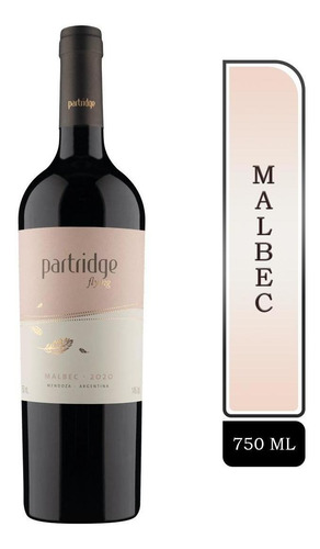 Vino Tinto Partridge Flying Malbec 2020, 750 Ml