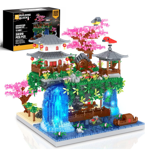 Juego De Construcción Sakura Bloques De Arquitectura 3220 Pi 0 Versión Del Personaje