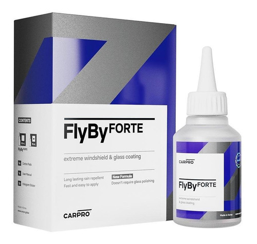 Kit Coating Cerâmico Para Vidros Flyby Forte Carpro 15 Ml