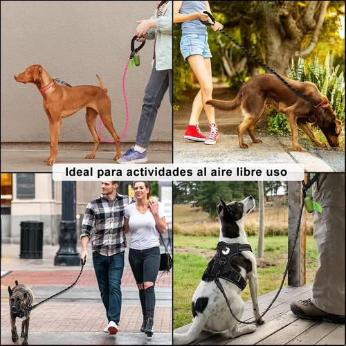 Para Perro, 1.5m Cuerda De Perro Entrenamiento Reflectante