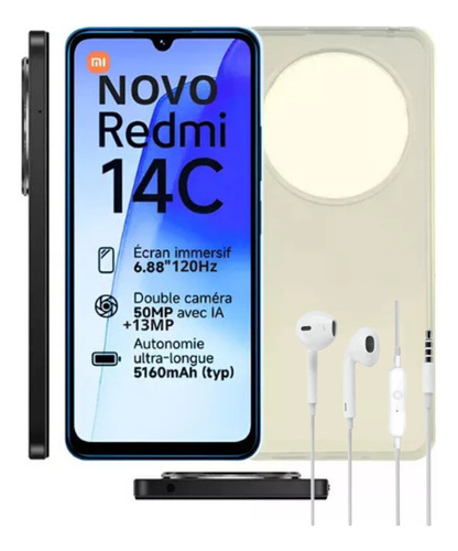 Xiaomi Redmir 13c 256gb 8ram Global Original C/ Nf-e + Fone