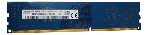 Memoria Ram Sk Hynix 2gb 1rx16 Pc3-12800u-11-13-c1 Ddr3