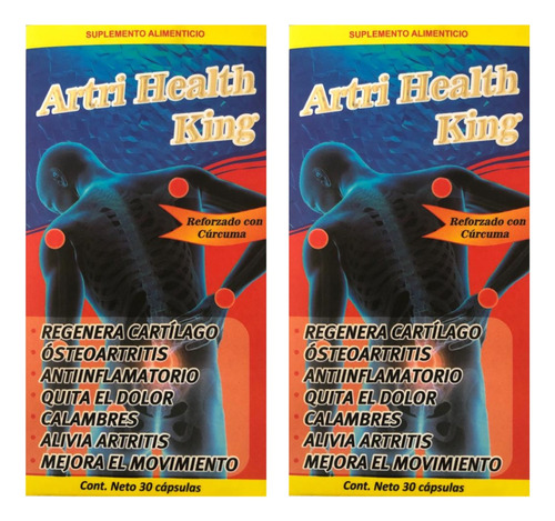 2 Cajas Artri Health King