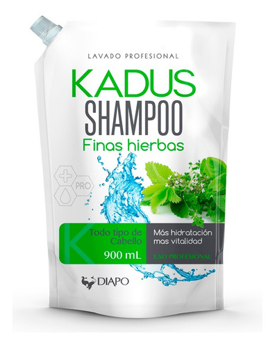  Shampoo Finas Hierbas 900ml Kadus Profesional