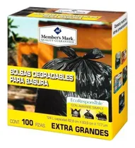 Comprar Bolsas Para Basura Extra Grandes Member´s Mark ( 100 Bolsas)
