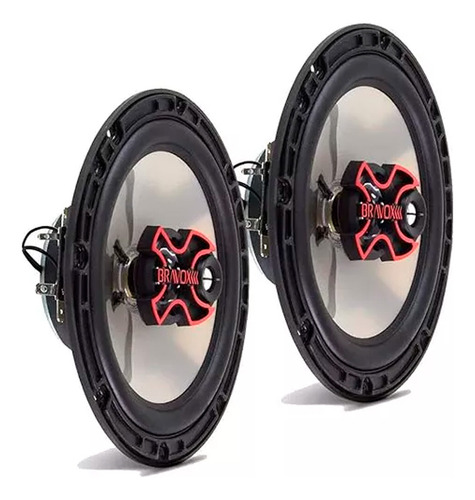 02 Par Alto Falantes Portas Dianteiras + Traseiras Cobalt