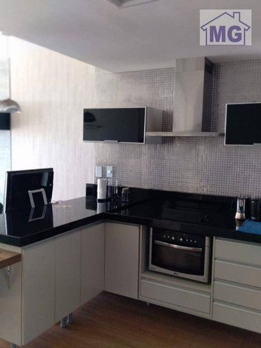 Imagem 7 de 22 de Flat Com 1 Dormitório À Venda, 63 M² Por R$ 380.000,00 - Glória - Macaé/rj - Fl0019