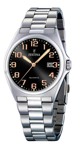 Reloj Festina F16374.8 Para Hombre Fechador Sumergible 50mts