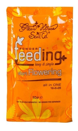 Fertilizante Powder Feeding Short Flowering 10gr