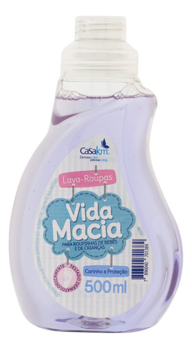 Sabão líquido Vida Macia Carinho & Proteção antibacterial frasco 500 ml