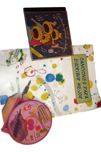 Libro Educación Música Canciones Para Escribir Mejor/cd +cd