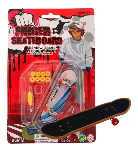 Skate de Dedo Tech Deck com 6 Skates - TRENDS Brinquedos